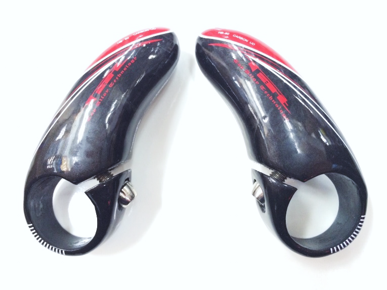 TAT CARBON 炭纖維牛角-黑紅色/ TAT CARBON BAREND-BK/RD