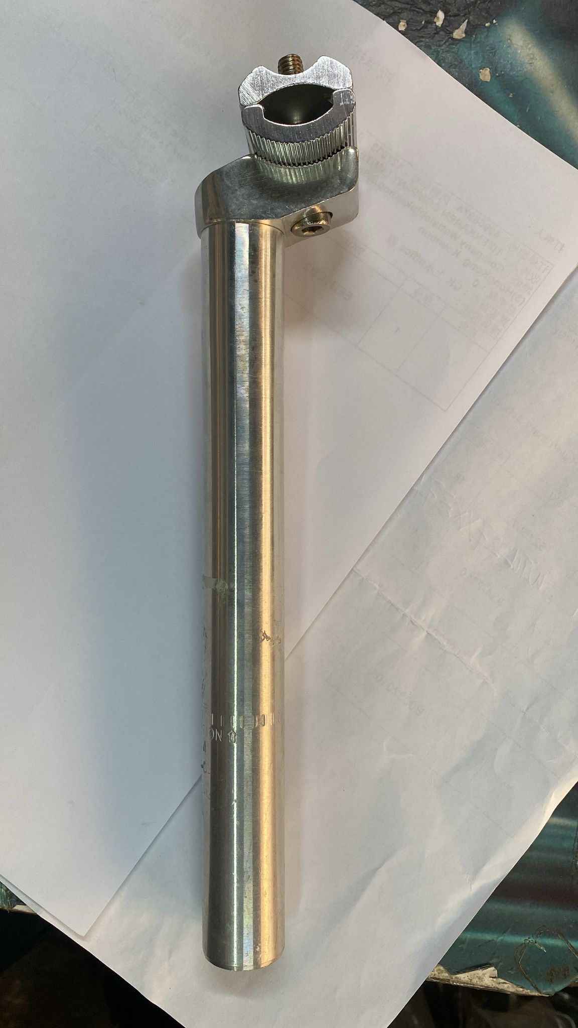 SHUN MENG AL 6061 T6 鋁合金座通-銀色-25.4X220