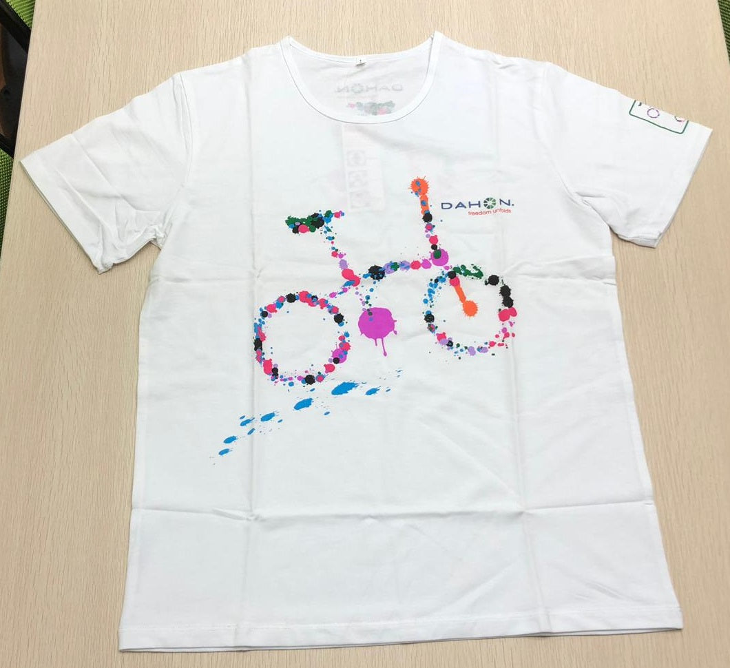 DAHON T- SHIRT-白色/DAHON T- SHIRT-WHITE