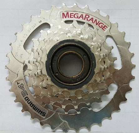 SHIMANO HG40-6 MEGARANGE six-speed flywheel/SHIMANO HG40-6 MEGARANGE 6-SP FREEWHEEL