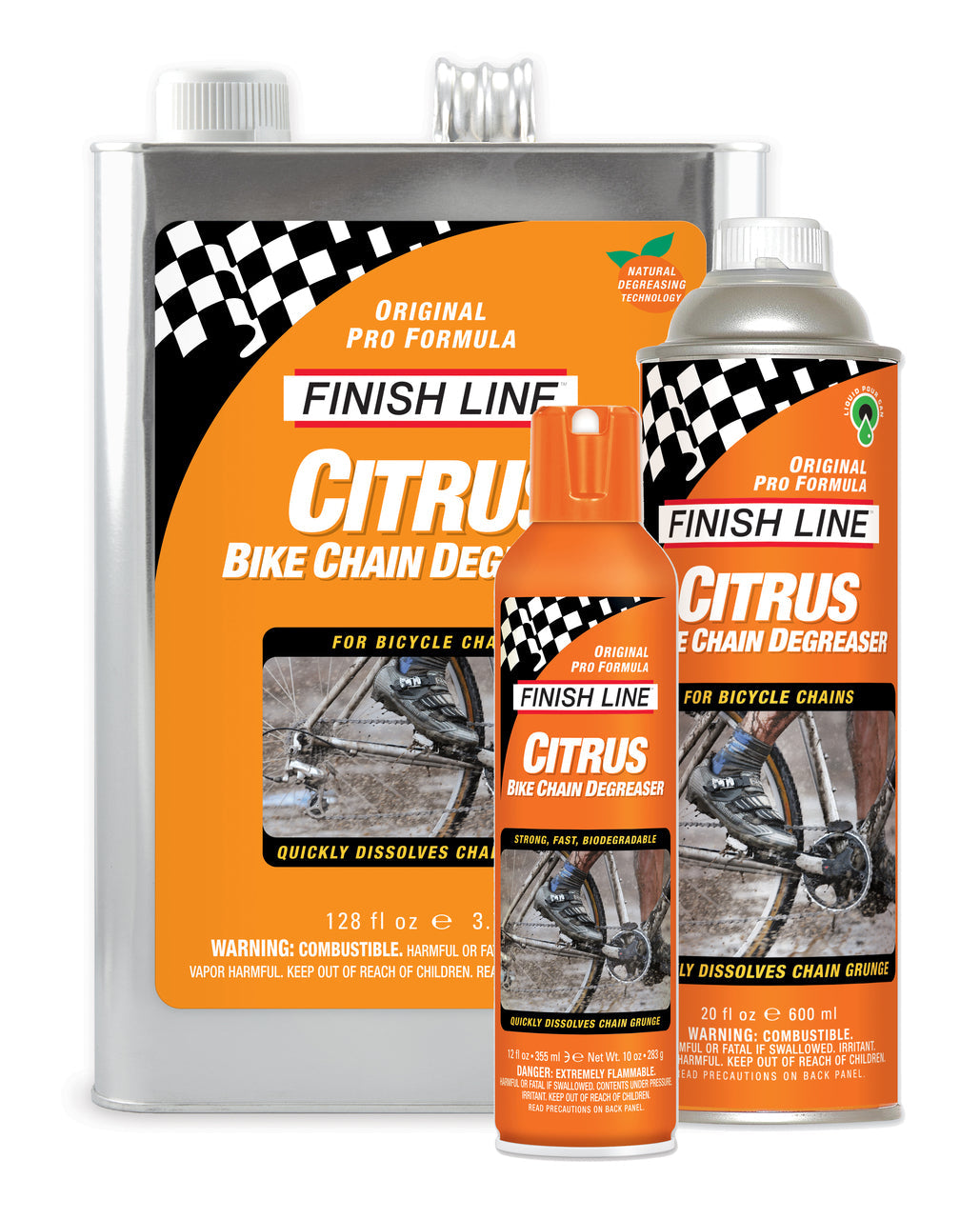 Finish Line Citrus Citrus Chain Degreaser Finish Line Citrus Bike