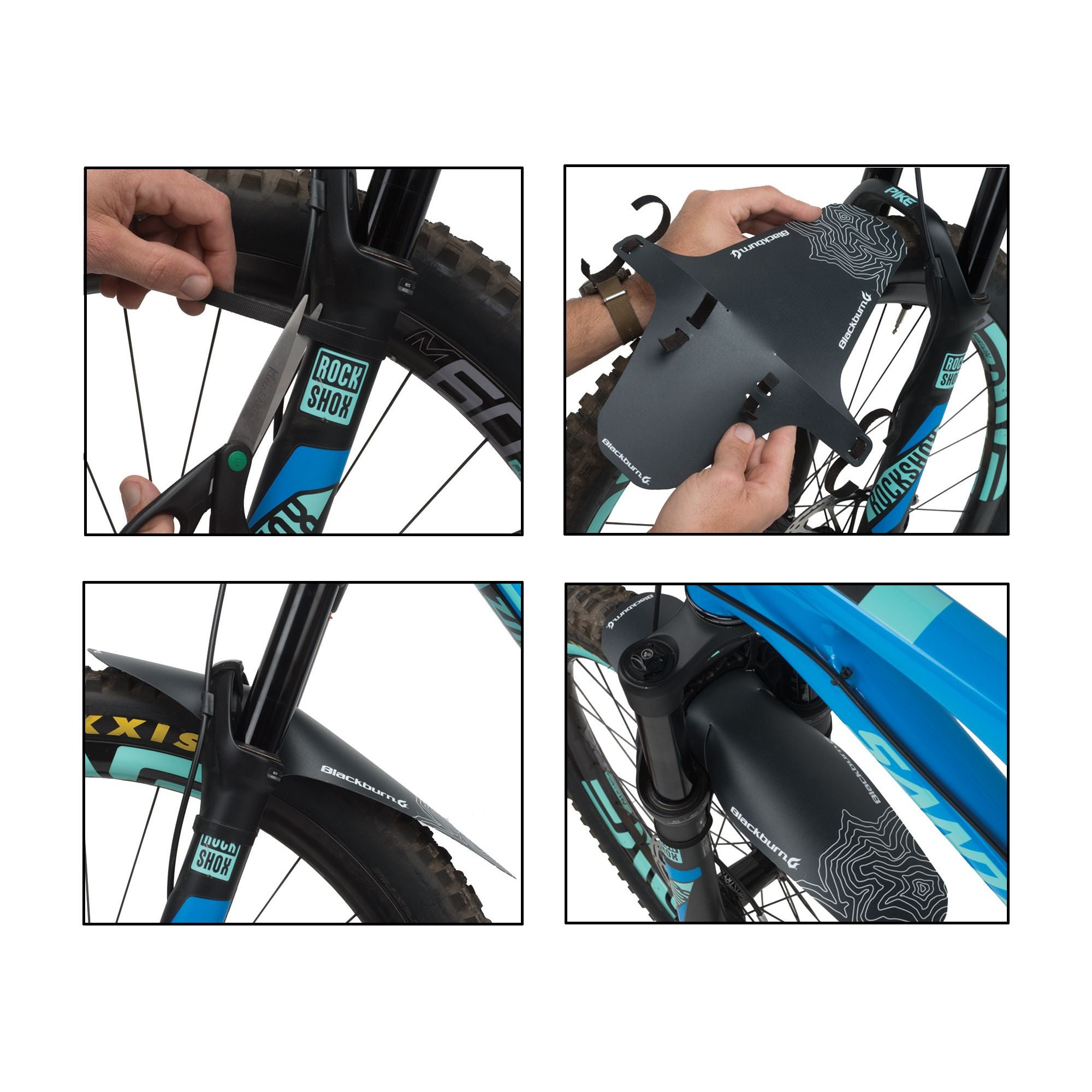 BLACKBURN BARRIER Special lightweight mudguard MUDGUARD FENDER for suspension forks